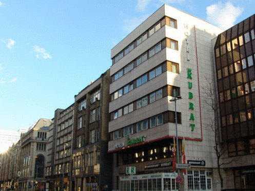 Hotel Kubrat Am Checkpoint Charlie Berlin Exteriör bild
